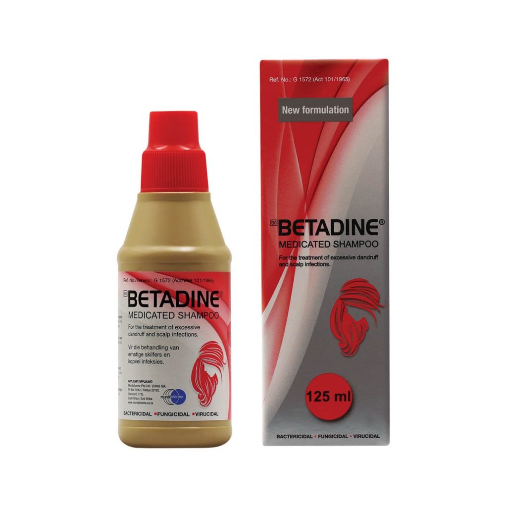 BETADINE MEDICATED SHAMPOO 125ML Broadway Pharmacy